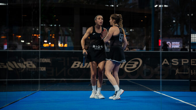 Ale Salazar y Vero Virseda eliminan a las número cuatro y firman en Qatar sus primeras semifinales de la temporada Ale Salazar y Vero Virseda eliminan a las número cuatro y firman en Qatar sus primeras semifinales de la temporada