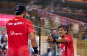 Chingotto y Galán frenan a Tello y Di Nenno en las semis de Bruselas Chingotto y Galán frenan a Tello y Di Nenno en las semis de Bruselas