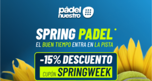 El pádel florece en Europa durante la Primavera: Pādel Nuestro lanza su campaña “Spring Padel” con grandes descuentos para animarse a jugar