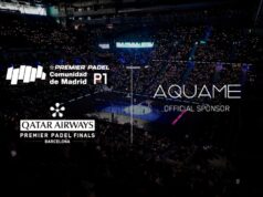 AQUAME se une al mejor pádel del mundo en el Comunidad de Madrid Premier Padel P1 y las Qatar Airways Premier Padel Finals en Barcelona