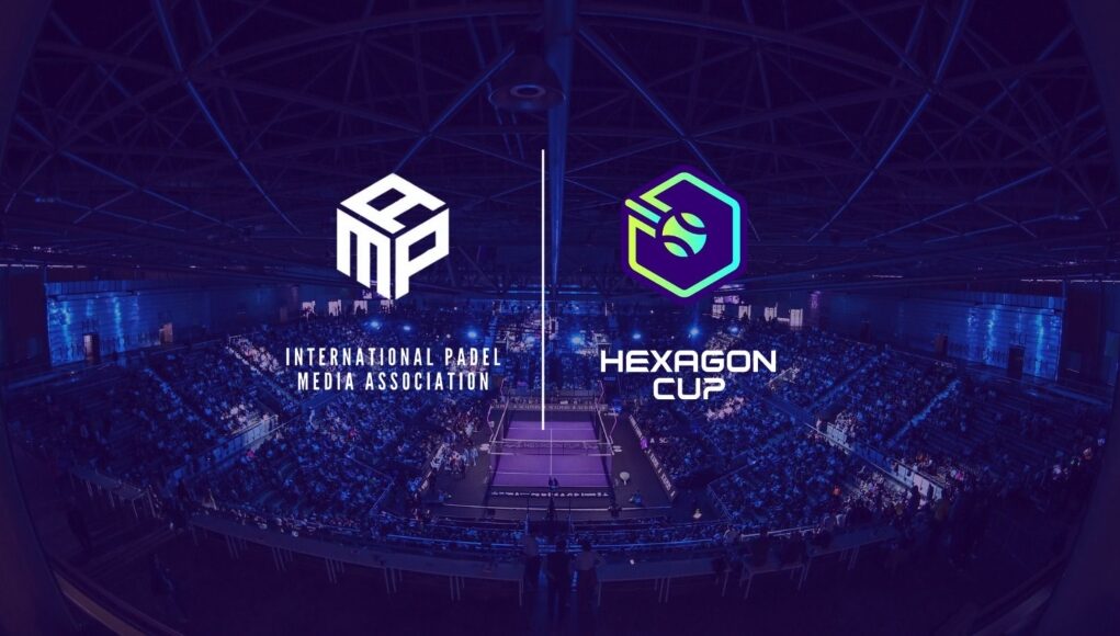 Acuerdo IPMA Hexagon Cup y la Asociación Internacional de Medios de Comunicación de Pádel sellan una alianza estratégica