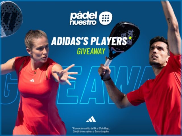 Pādel Nuestro activa una promoción exclusiva con productos Adidas: participa en el sorteo de palas con la firma de los números uno del pádel
