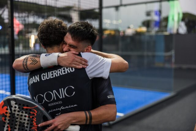 Javi Leal y Fran Guerrero se apuntan a los cuartos de final del Italy Major Premier Padel a costa de Juan Tello y Martín Di Nenno Javi Leal y Fran Guerrero se apuntan a los cuartos de final del Italy Major Premier Padel a costa de Juan Tello y Martín Di Nenno