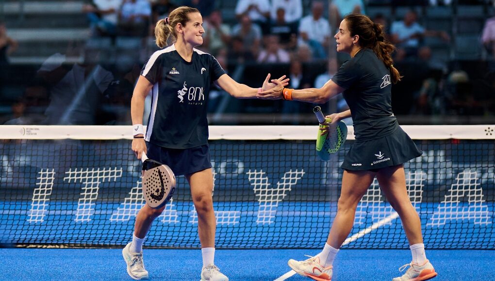 Roma Major / Photo: @silvestreszpylma /Premier Padel Ari Sánchez y Paula Josemaría