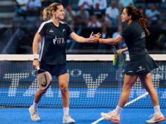 Ari Sánchez y Paula Josemaría se medirán a Delfi Brea y Gemma Triay en la final del Italy Major Premier Padel Ari Sánchez y Paula Josemaría