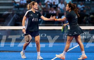 Ari Sánchez y Paula Josemaría se medirán a Delfi Brea y Gemma Triay en la final del Italy Major Premier Padel Ari Sánchez y Paula Josemaría