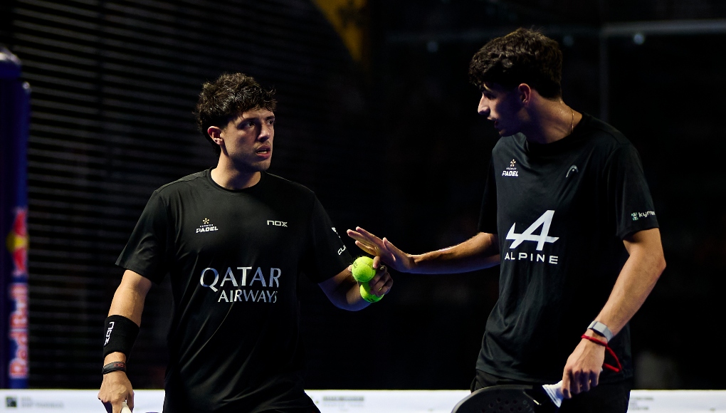 Roma Major / Photo: @silvestreszpylma /Premier Padel Habrá clásico en Roma: Agustín Tapia y Arturo Coello serán los rivales de Ale Galán y Fede Chingotto en la final