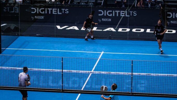 La lluvia protagoniza el inicio del cuadro final masculino del Valladolid Premier Padel P2
