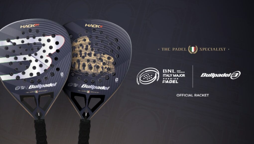 HACK 04 LTD ITALY: la nueva pala edición especial de Bullpadel para el Italy Major Premier Padel