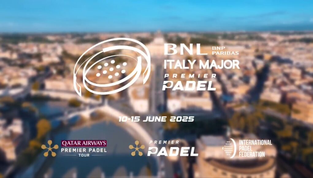 Italy Major Premier Padel 2025: el Foro Itálico acoge el segundo Major de la temporada