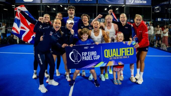 Gran Bretaña, Países Bajos, Alemania y Bélgica a la Final 8 de la FIP Euro Padel Cup en categoría femenina Gran Bretaña, Países Bajos, Alemania y Bélgica a la Final 8 de la FIP Euro Padel Cup