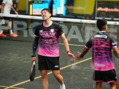 Agustín Tapia y Fede Chingotto se quedan sin final: Pablo Cardona y Leo Augsburger pelearán por el título contra los San Diego Stingrays Agustín Tapia y Fede Chingotto se quedan sin final: Pablo Cardona y Leo Augsburger pelearán por el título contra los San Diego Stingrays