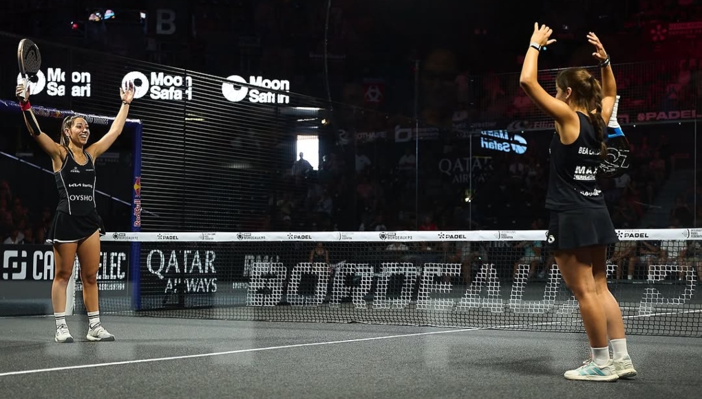 calderagoenagafinalbruselas Bea Caldera y Carmen Goenaga firman en Burdeos su primera final de Premier Padel tras eliminar a las número tres