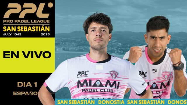 En directo la primera jornada de la fase de grupos de PPL San Sebastián 2025 En directo la primera jornada de la fase de grupos de PPL San Sebastián 2025