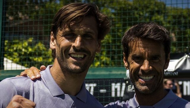 Xabi Prieto y Fernando Llorente retan a Agustín Tapia y Fede Chingotto en San Sebastián Xabi Prieto y Fernando Llorente retan a Agustín Tapia y Fede Chingotto en San Sebastián