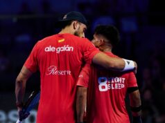 Chingotto y Galán acaban con el sueño de Goñi y Ortega y se citan con Stupa y Lebrón en semifinales del P1 de Tarragona Chingotto y Galán acaban con el sueño de Goñi y Ortega en Tarragona