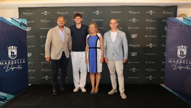 La alcaldesa destaca la elección de Marbella como sede de la Reserve Cup y subraya el impacto deportivo, turístico y mediático del torneo Reserve Cup