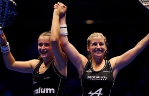 Martina Calvo y Ale Salazar remontan a las número dos para alcanzar las semifinales en Madrid Martina Calvo y Ale Salazar remontan a las número dos para alcanzar las semifinales en Madrid