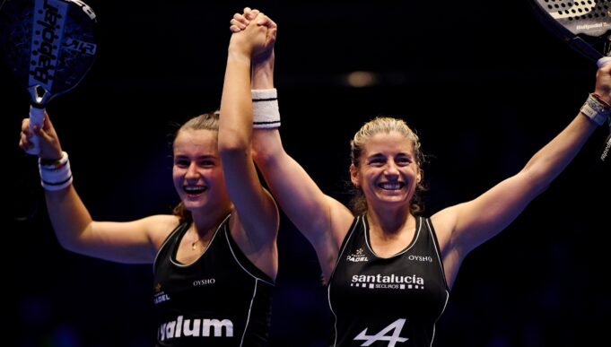 Martina Calvo y Ale Salazar remontan a las número dos para alcanzar las semifinales en Madrid Martina Calvo y Ale Salazar remontan a las número dos para alcanzar las semifinales en Madrid