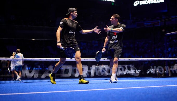 Di Nenno y Augsburger también pueden con los número tres y se citan con Tapia y Coello en la final de Madrid Di Nenno y Augsburger también pueden con los número tres y se citan con Tapia y Coello en la final de Madrid