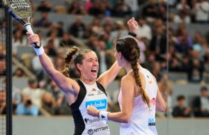 Marta Ortega y Tamara Icardo vencen a las número dos y se plantan en la final del Major de París Marta Ortega y Tamara Icardo vencen a las número dos y se plantan en la final del Major de París