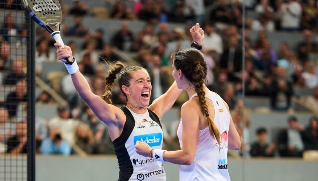 Marta Ortega y Tamara Icardo vencen a las número dos y se plantan en la final del Major de París Marta Ortega y Tamara Icardo vencen a las número dos y se plantan en la final del Major de París