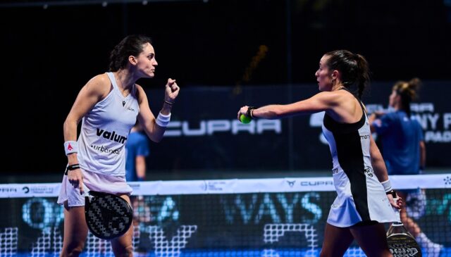 Tamara Icardo y Marta Ortega eliminan por segundo torneo consecutivo a Bea González y Claudia Fernández Tamara Icardo y Marta Ortega eliminan por segundo torneo consecutivo a Bea González y Claudia Fernández