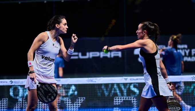 Tamara Icardo y Marta Ortega eliminan por segundo torneo consecutivo a Bea González y Claudia Fernández Tamara Icardo y Marta Ortega eliminan por segundo torneo consecutivo a Bea González y Claudia Fernández