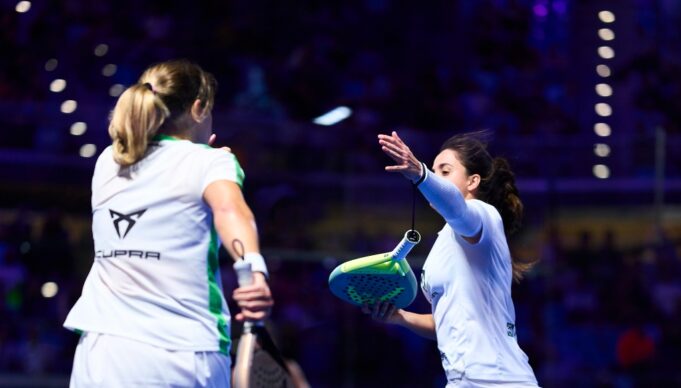 Las número uno se retiran en Milán y las rivales de las número dos en la final serán Claudia Fernández y Bea González Las número uno se retiran en Milán y las rivales de las número dos en la final serán Claudia Fernández y Bea González