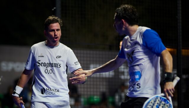 Paquito Navarro y Jon Sanz firman en el P2 de Newgiza su primera final como pareja
