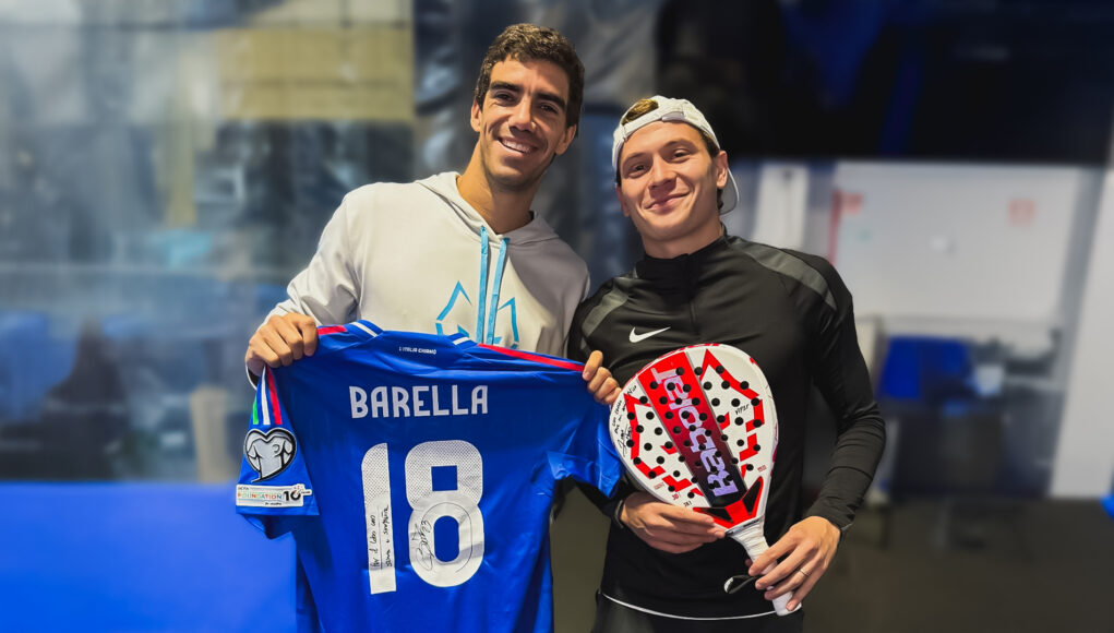7 ottobre_barella lebron_or Barella-Lebrón, el abrazo antes de partir con la Selección Italiana