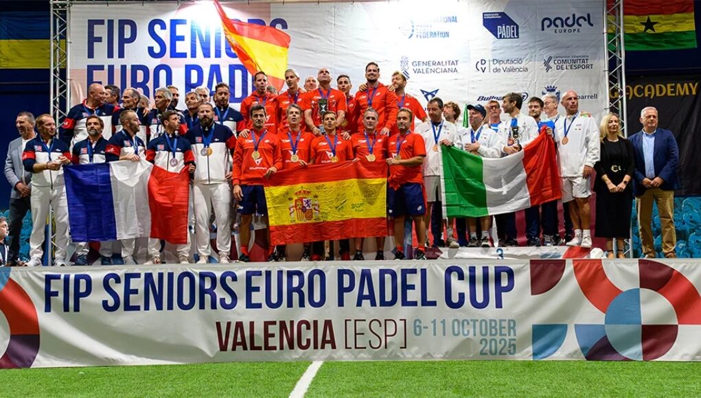 España hace doblete en el FIP Senior Euro Padel Cup