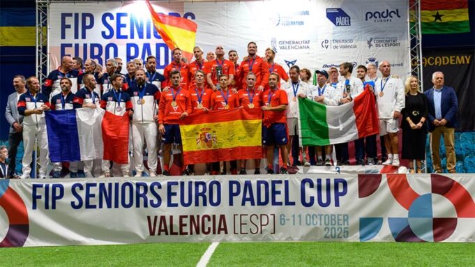 España hace doblete en el FIP Senior Euro Padel Cup España hace doblete en el FIP Senior Euro Padel Cup