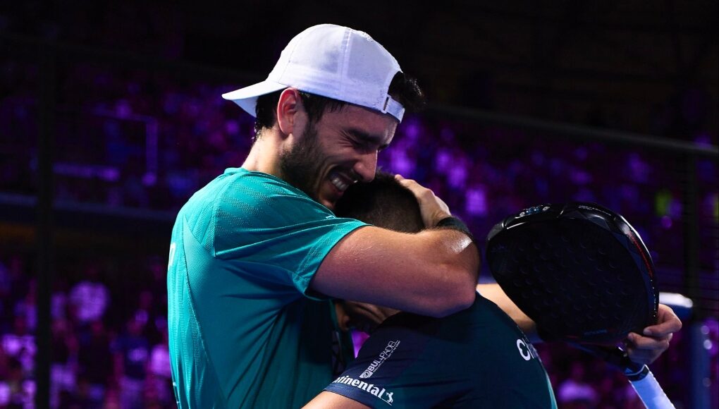 G3FJGP9XcAAZ69x (1) Remontada y título para Ale Galán Fede Chingotto en Milán ante los número uno
