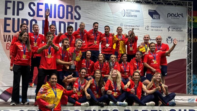 España hace pleno pleno en el Fip Senior Euro Padel Cup España hace pleno pleno en el Fip Senior Euro Padel Cup
