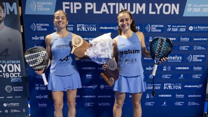 Salazar-Calvo y Esbrí-Ruiz se proclaman campeones del FIP Platinum Lyon Salazar-Calvo y Esbrí-Ruiz se proclaman campeones del FIP Platinum Lyon