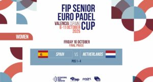 En directo las semifinales del FIP Senior Euro Padel Cup 