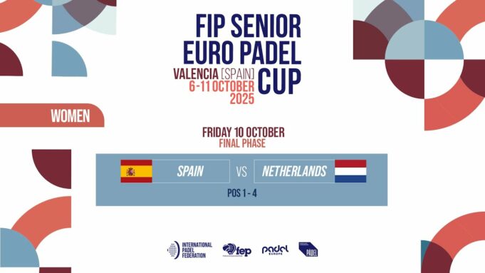 En directo las semifinales del FIP Senior Euro Padel Cup En directo las semifinales del FIP Senior Euro Padel Cup