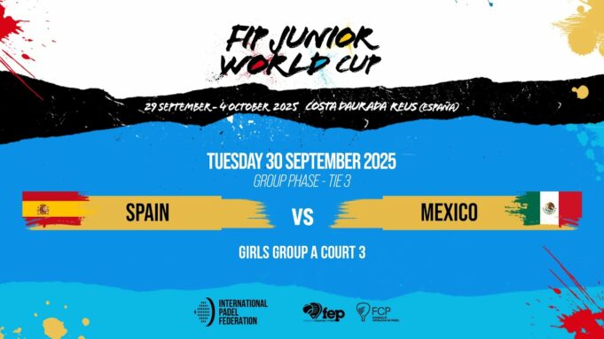 En directo la tercera jornada de la fase de grupos del FIP Junior World Cup Costa Daurada Reus 2025