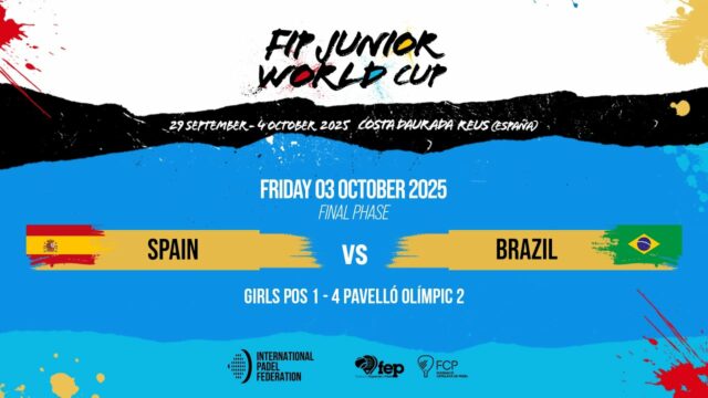 En directo las semifinales del FIP Junior World Cup Costa Daurada Reus 2025 En directo las semifinales del FIP Junior World Cup Costa Daurada Reus 2025