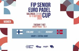 En directo la segunda jornada de la fase de grupos del FIP Senior Euro Padel Cup En directo la segunda jornada de la fase de grupos del FIP Senior Euro Padel Cup
