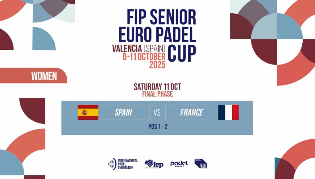 En directo las finales del FIP Senior Euro Padel Cup 