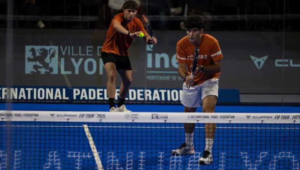 José Jiménez y Maxi Sánchez Blasco protagonizan la hazaña de la jornada del FIP Platinum Lyon al eliminar a los segundos cabezas de serie