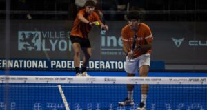 José Jiménez y Maxi Sánchez Blasco protagonizan la hazaña de la jornada del FIP Platinum Lyon al eliminar a los segundos cabezas de serie