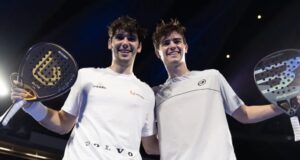 Marc Sintes y Dani Santigosa eliminan a los sextos cabezas de serie y estarán en los cuartos de final del FIP Platinum Lyon