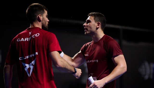 Javi Garrido y Lucas Campagnolo firman los cuartos en Dubai tras vencer a los número cuatro Javi Garrido y Lucas Campagnolo firman los cuartos en Dubai tras vencer a los número cuatro