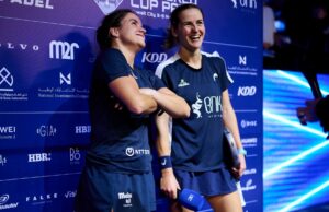 Ari Sánchez y Paula Josemaría tras ganar el Mundial por parejas: «¿Cómo lo hicimos? Las estudiamos y trabajamos con el equipo» Ari Sánchez y Paula Josemaría tras ganar el Mundial por parejas: "¿Cómo lo hicimos? Las estudiamos y trabajamos con el equipo"