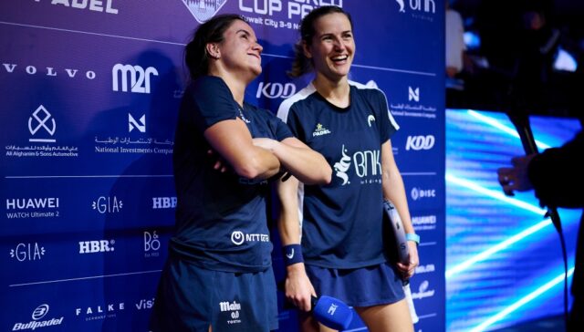 Ari Sánchez y Paula Josemaría tras ganar el Mundial por parejas: «¿Cómo lo hicimos? Las estudiamos y trabajamos con el equipo» Ari Sánchez y Paula Josemaría tras ganar el Mundial por parejas: "¿Cómo lo hicimos? Las estudiamos y trabajamos con el equipo"