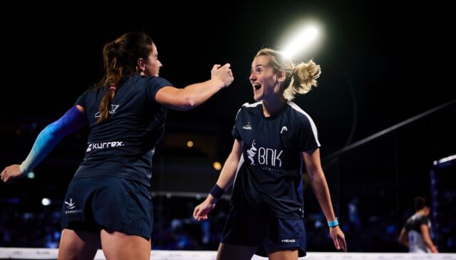 Ari Sánchez y Paula Josemaría vencen a las número uno y son las campeonas mundiales por parejas Ari Sánchez y Paula Josemaría vencen a las número uno y son las campeonas mundiales por parejas
