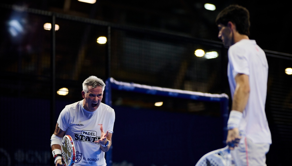 MEXICO MAJOR / Photo: @silvestreszpylma / Premier Padel Miguel Lamperti y Juani De Pascual firman la remontada de la jornada en el Major de México